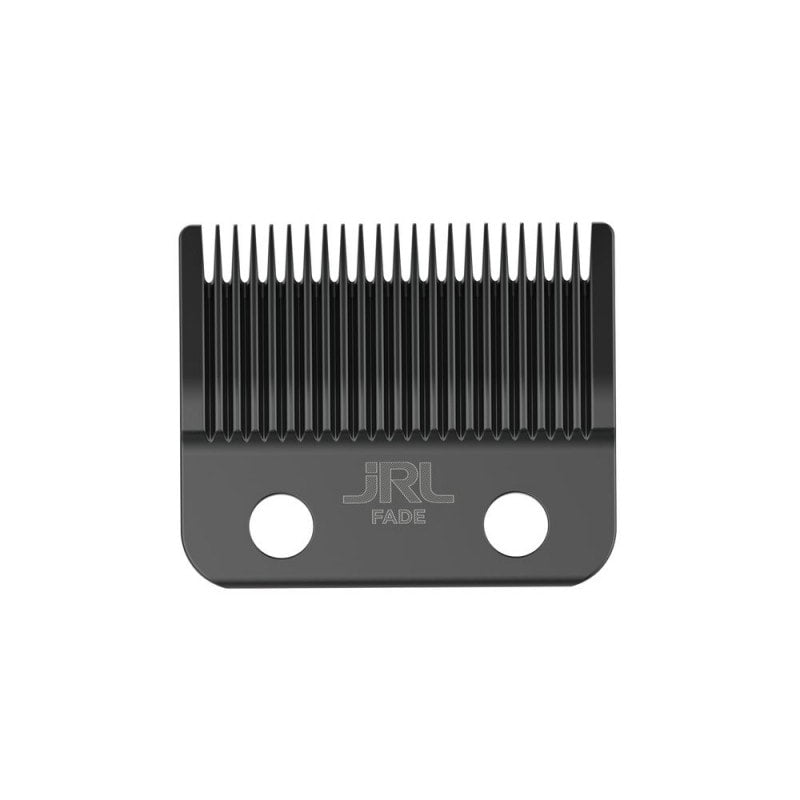 JRL Standard Onyx Fade Blade set including moving and stationary stainless steel blades for professional clippers