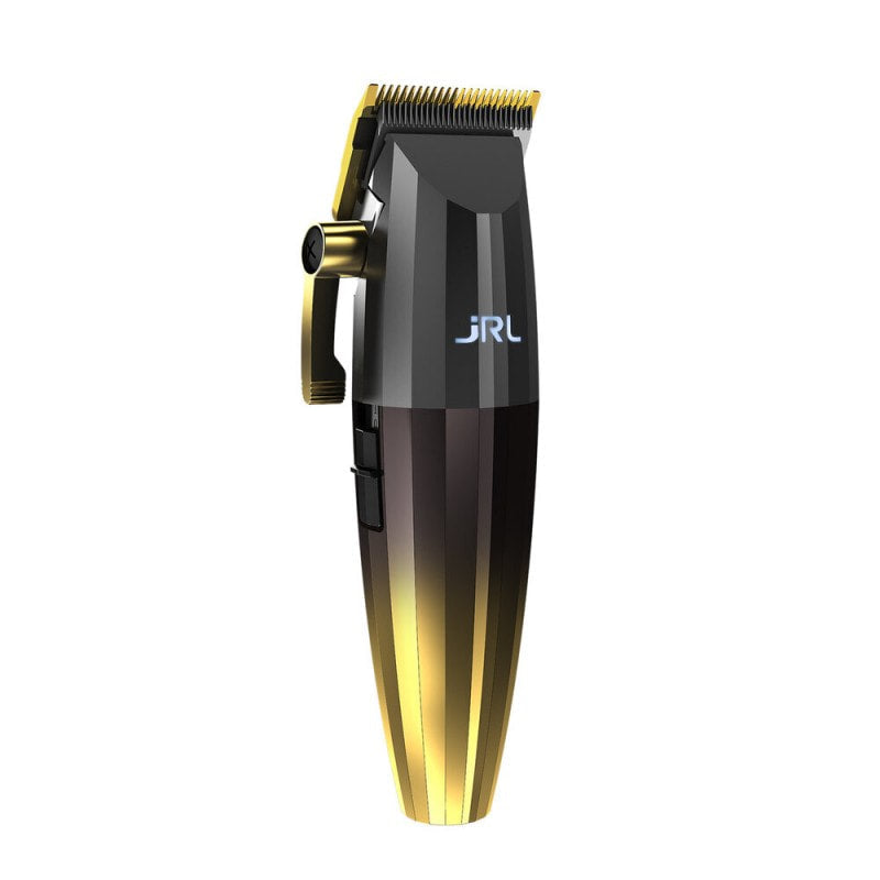 JRL FreshFade Gold professional cordless hair clipper with gold finish