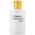 Juliette Has A Gun Sunny Side Up Eau de Parfum white and yellow bottle.