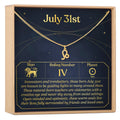 July 31st Leo Necklace