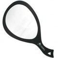 Minimalist jumbo mirror with a solid black frame measuring 11 inches by 14 inches.