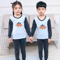 Children's Thermal Underwear Set for Autumn and Winter