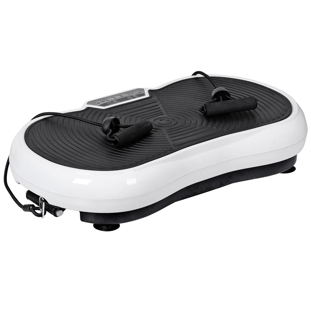ZENY Vibration Plate Exercise Machine Whole Body Workout Vibration Fitness Platform for Weight Loss Toning Wellness Home Gym Equipment (White)