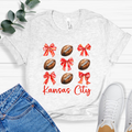 Kansas City Coquette Bows Tee OR Sweatshirt
