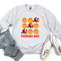 Kansas City Retro Slot Machine Crew Sweatshirt
