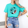 Kansas City Teal Soccer Ball Tee OR Hoodie
