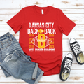 Kansas City 8 Straight Back to Back Tee