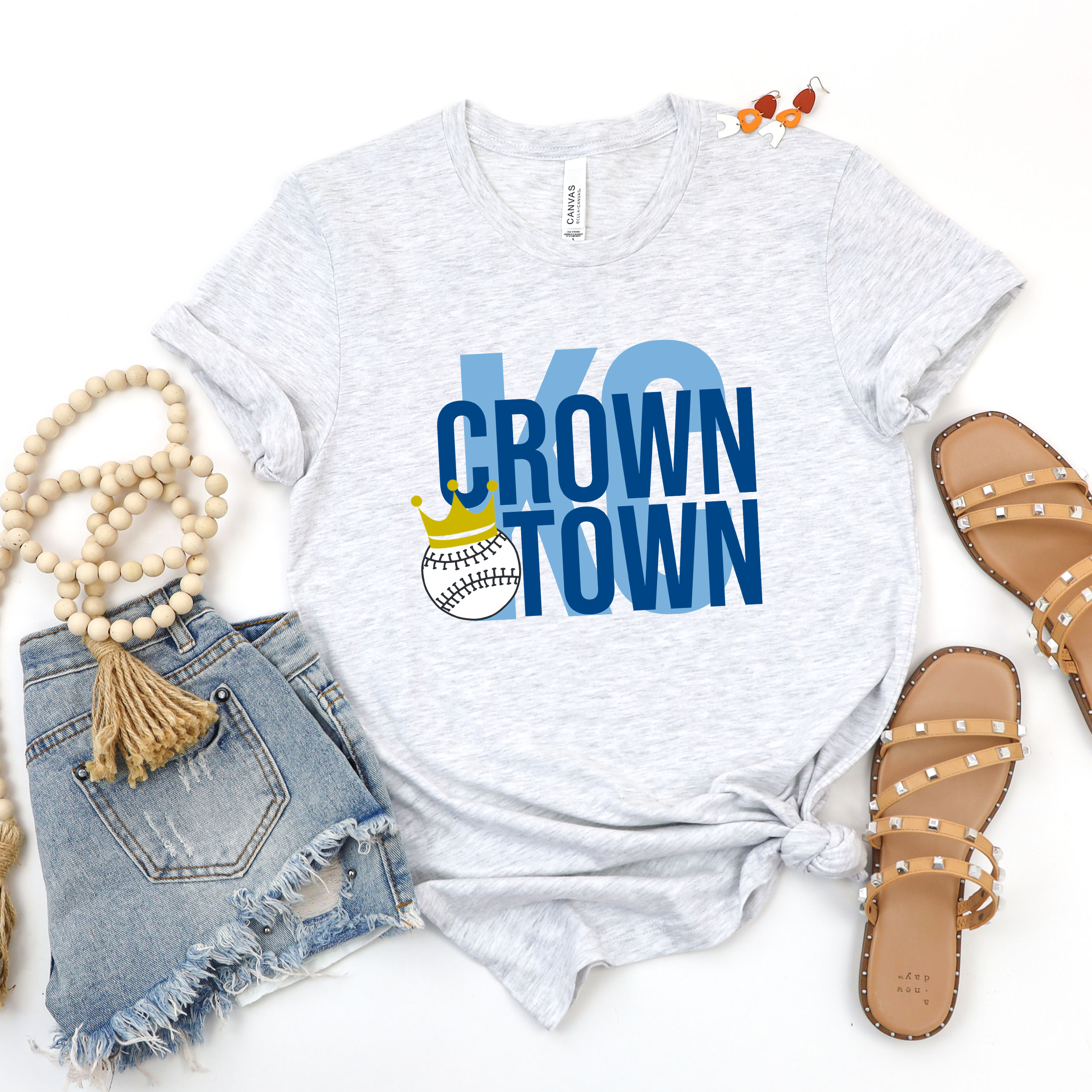 KC Crown Town Tee OR Sweatshirt