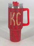 KC Rhinestone 40 oz Tumbler