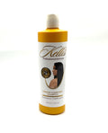 Kellis Professional Keratin Treatment bottle and clarifying shampoo for hair restoration