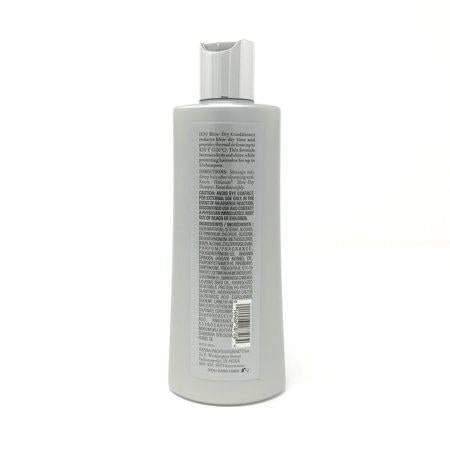 8 oz bottle of Kenra Platinum Blow-Dry Conditioner in metallic silver and grey packaging.