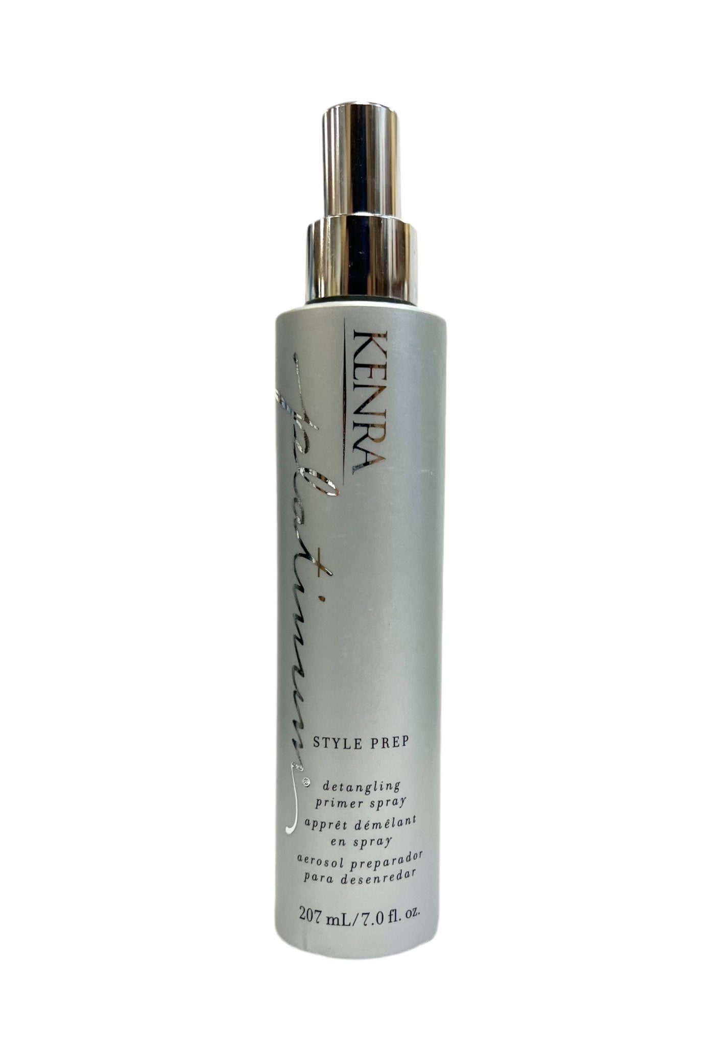 Kenra Platinum Style Prep Detangling Primer Spray 7 oz bottle for professional hair styling