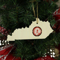 Kentucky Beer Cap Map Ornaments
