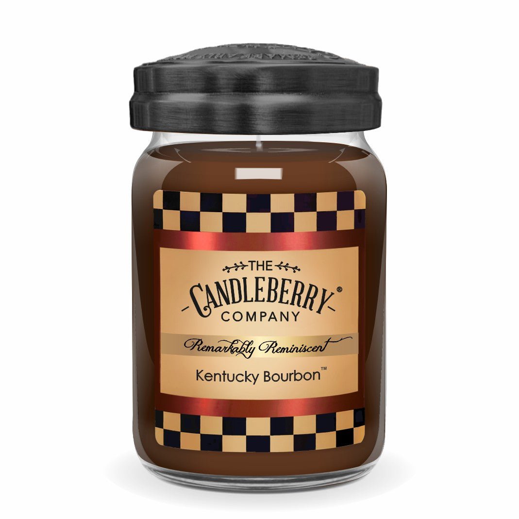 Kentucky Bourbon Large Jar Candle 26oz | Candleberry