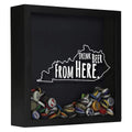 Kentucky Drink Beer From Here Beer Cap Shadow Box