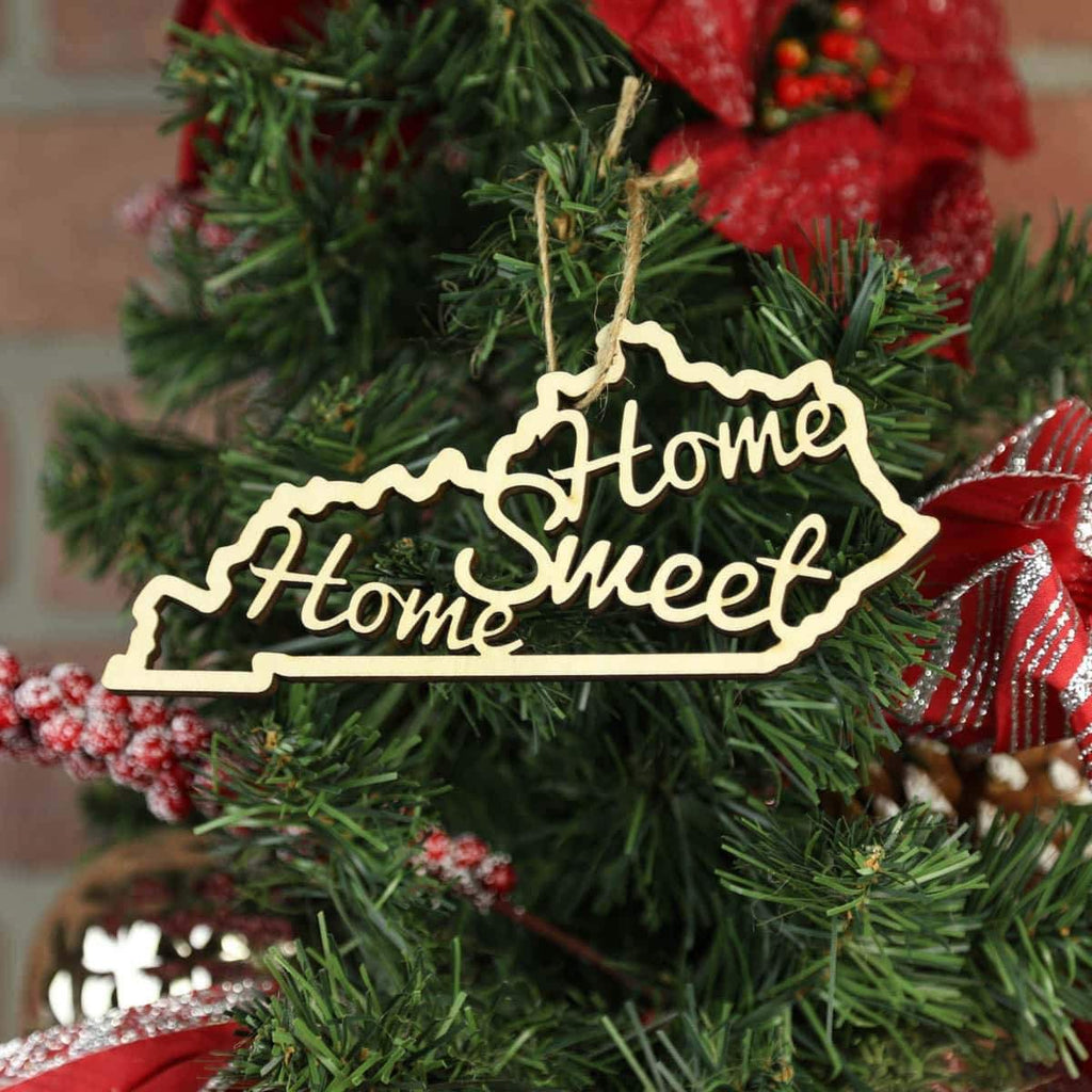 Kentucky Home Sweet Home Ornaments