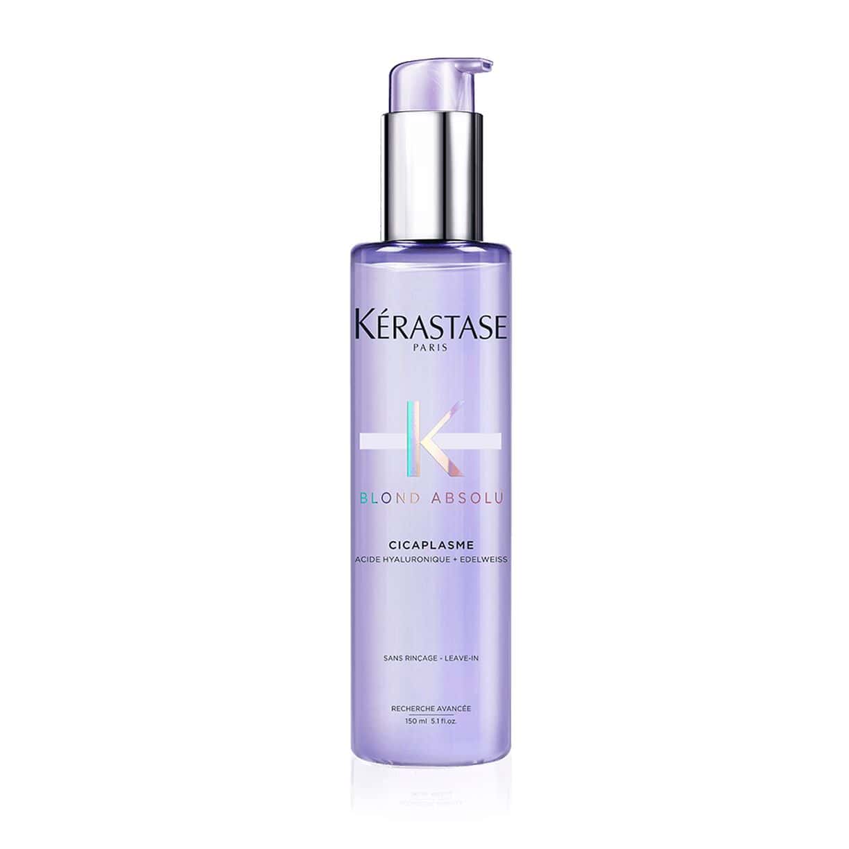 Kerastase Blond Absolu Cicaplasme purple and silver bottle