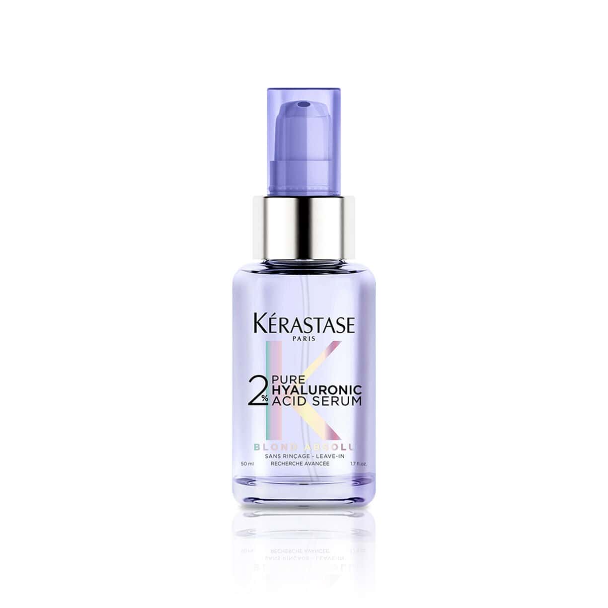 Bottle of Kerastase Blond Absolu 2% Pure Hyaluronic Acid Hair Serum