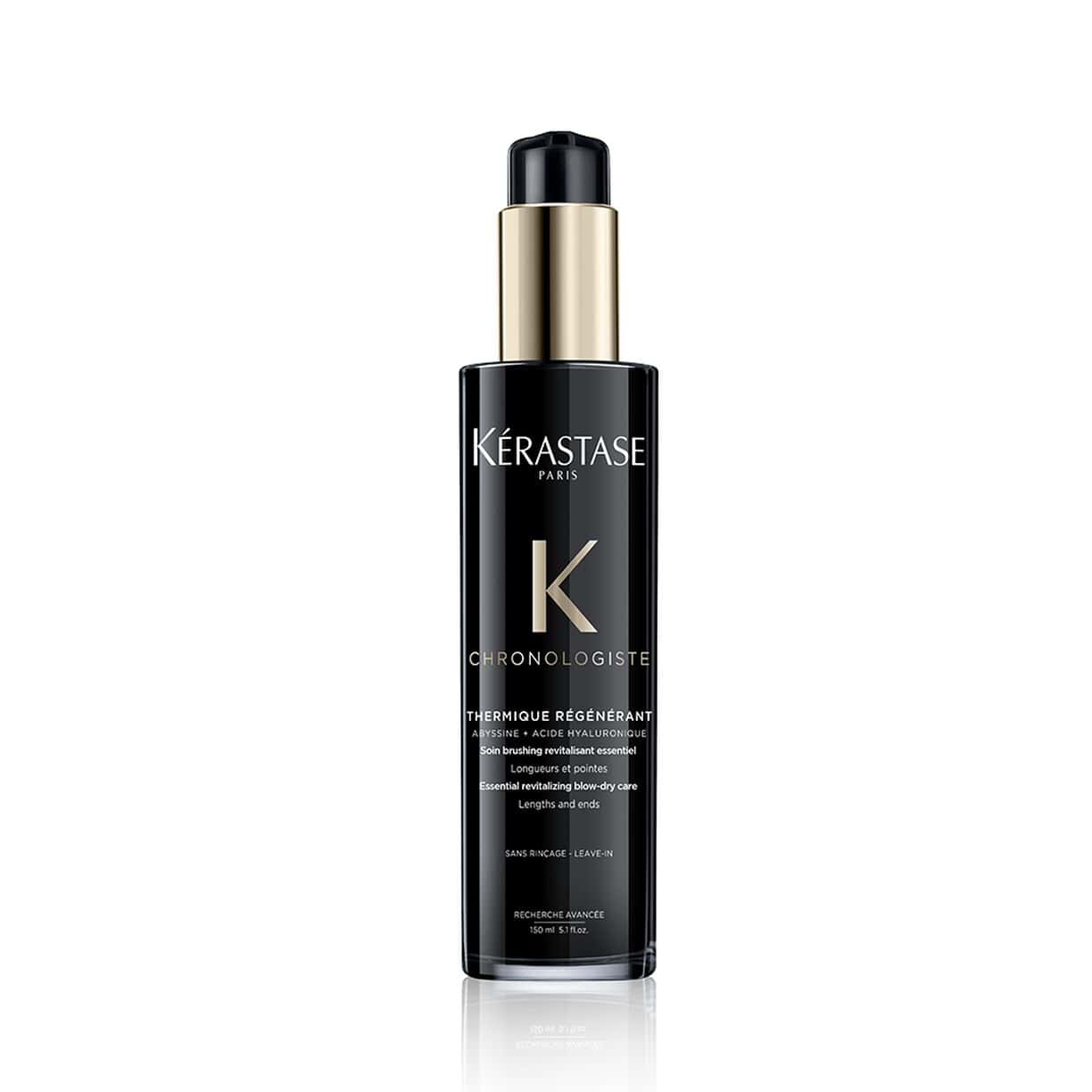Kerastase Chronologiste Thermique Regenerant black and gold bottle