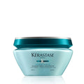 Kérastase Resistance Masque Force Architecte teal and light blue jar