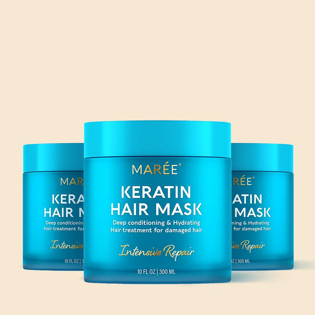 Keratin Hair Mask Deep Conditioning Treatment for Damaged Hair - Image 15