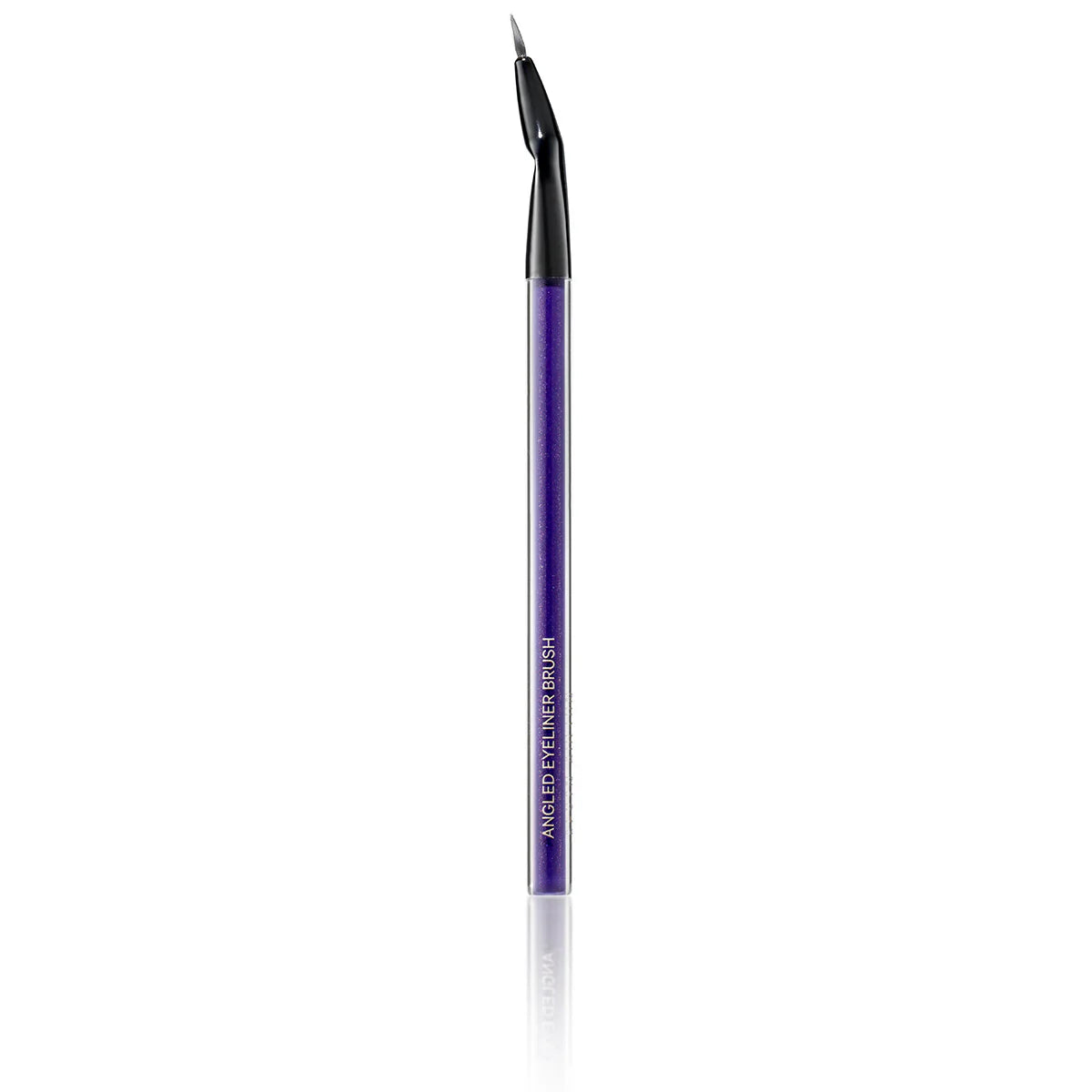 Kevyn Aucoin Angled Eyeliner Brush with a bent ferrule and ultra-pointed tip for precise makeup application.
