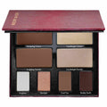 Kevyn Aucoin Contour Book Volume II palette open showing sculpting powders and highlight creams in neutral earth tones