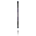 Kevyn Aucoin dual-ended concealer brush with deep purple handle and black bristles.