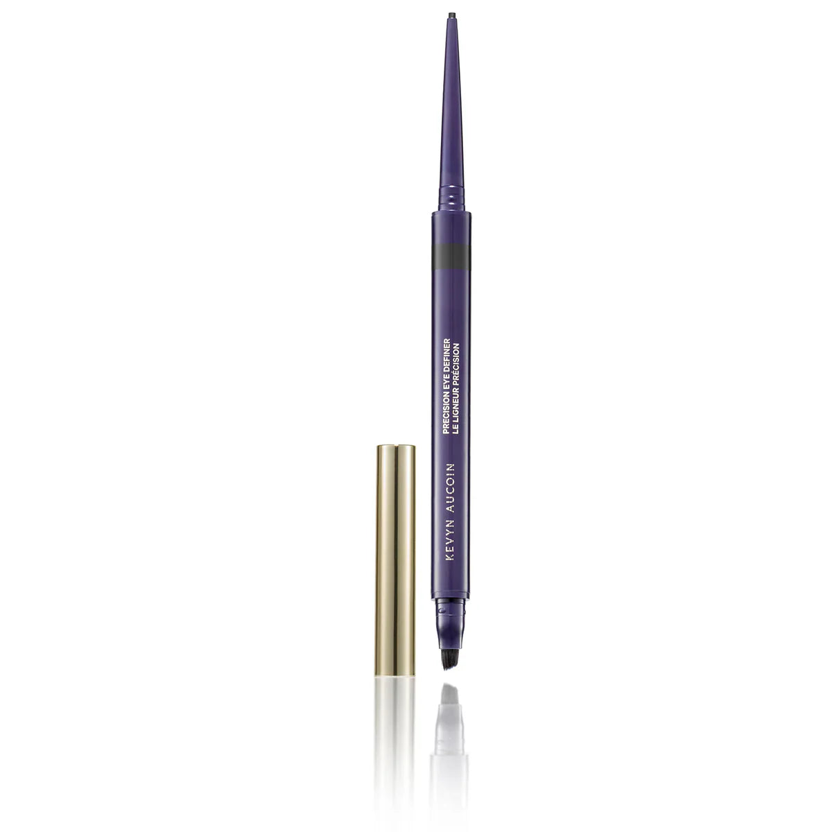 Kevyn Aucoin Precision Eye Definer in Purple and Gold matte gel formula