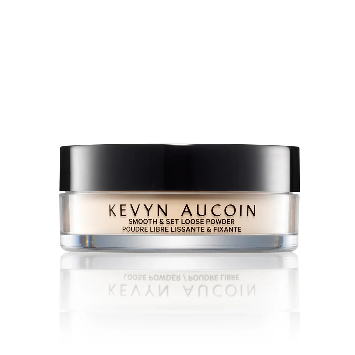 Smooth & Set Loose Powder in a sheer, soft-focus finish jar.