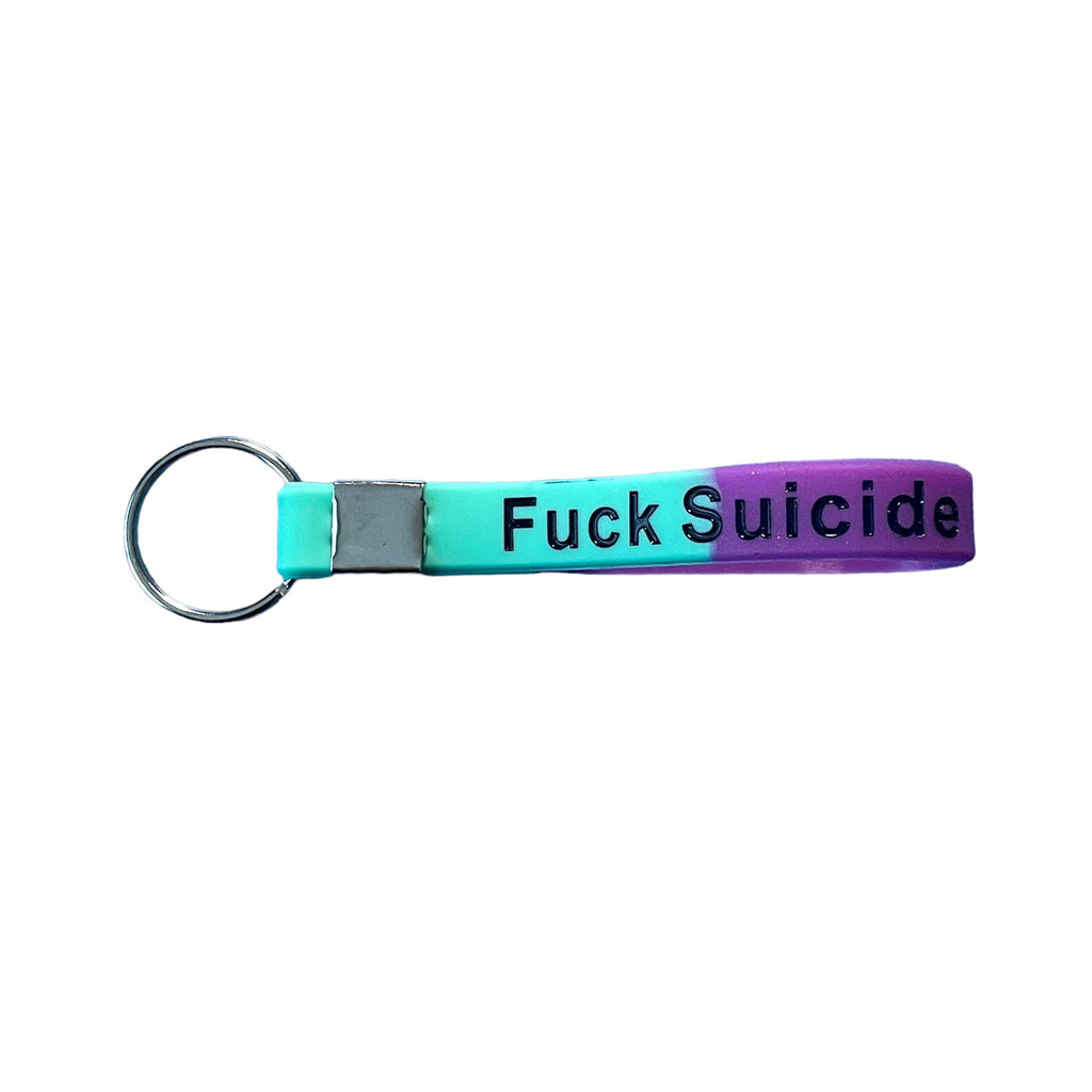 Fuck Suicide Keychain – for Keys or Bags