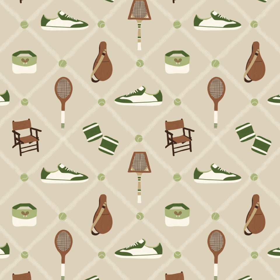 Doubles Removable Peel and Stick Wallpaper by Kristie Vargo