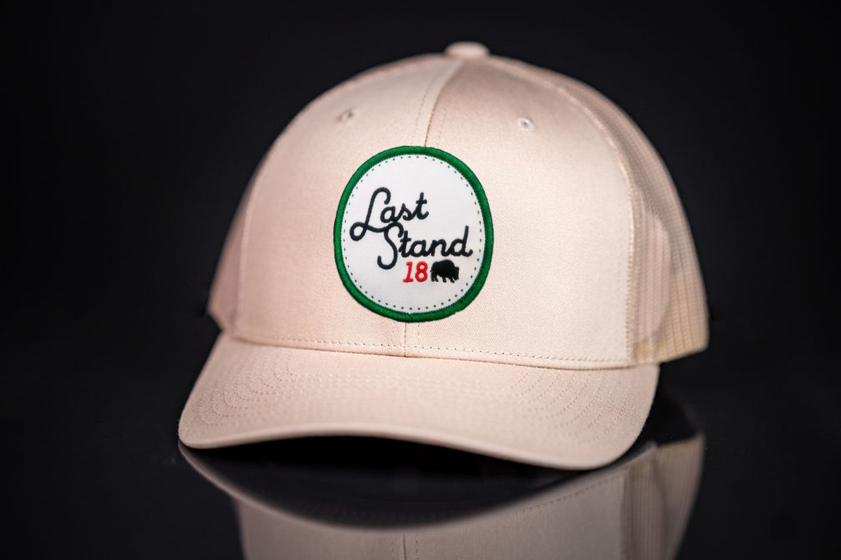 18 Circle Golf Mesh Snapback Hat Curved Bill Unisex Sporty Cap