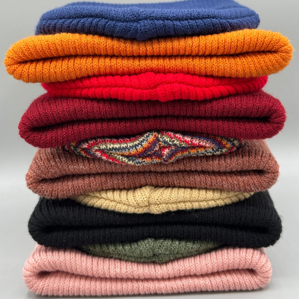Haakwear Kids Knit Beanie, No Logo. Soft, Warm & Made in USA