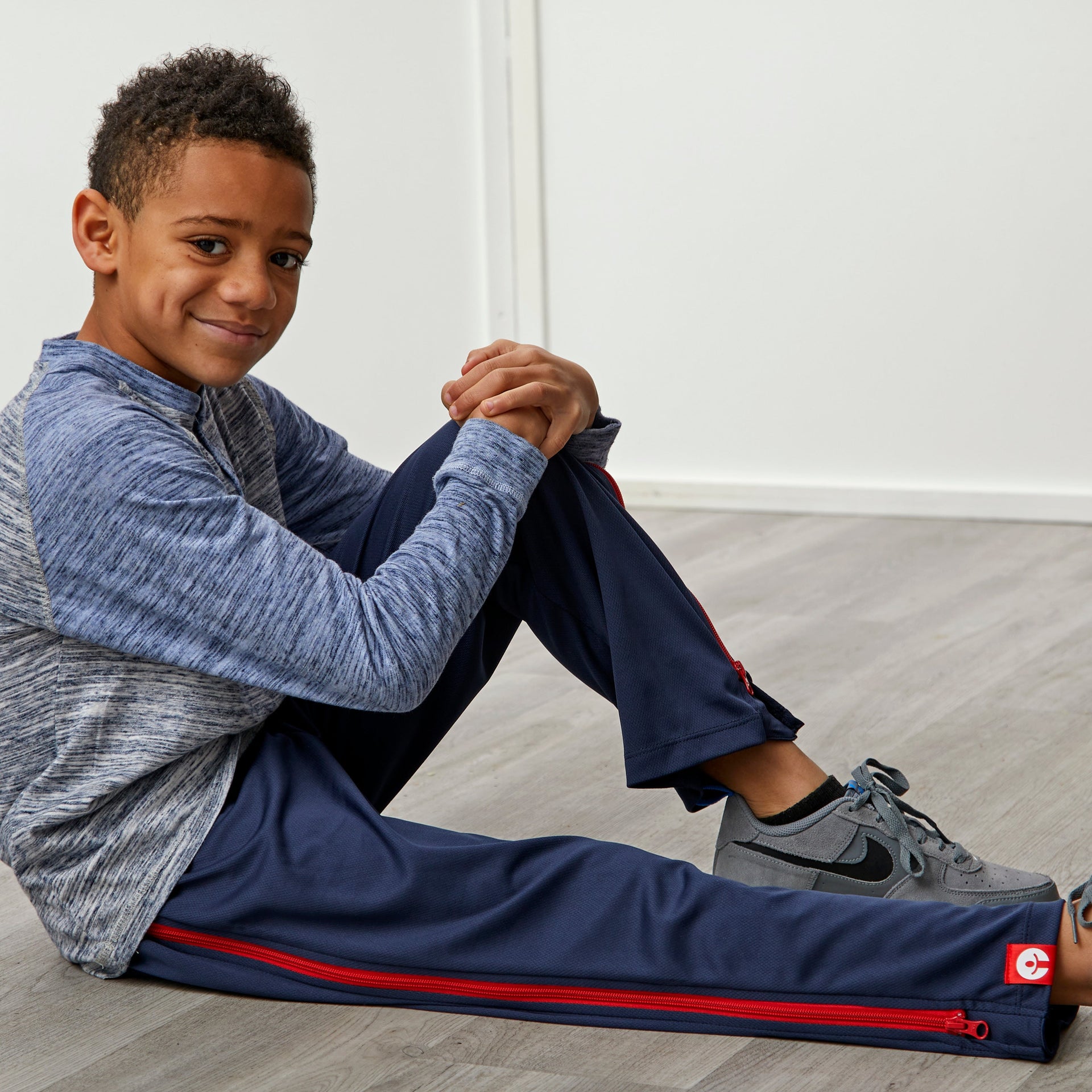 Youth Lightweight Adaptive Pants with Easy Access Full Zippers - Image 11