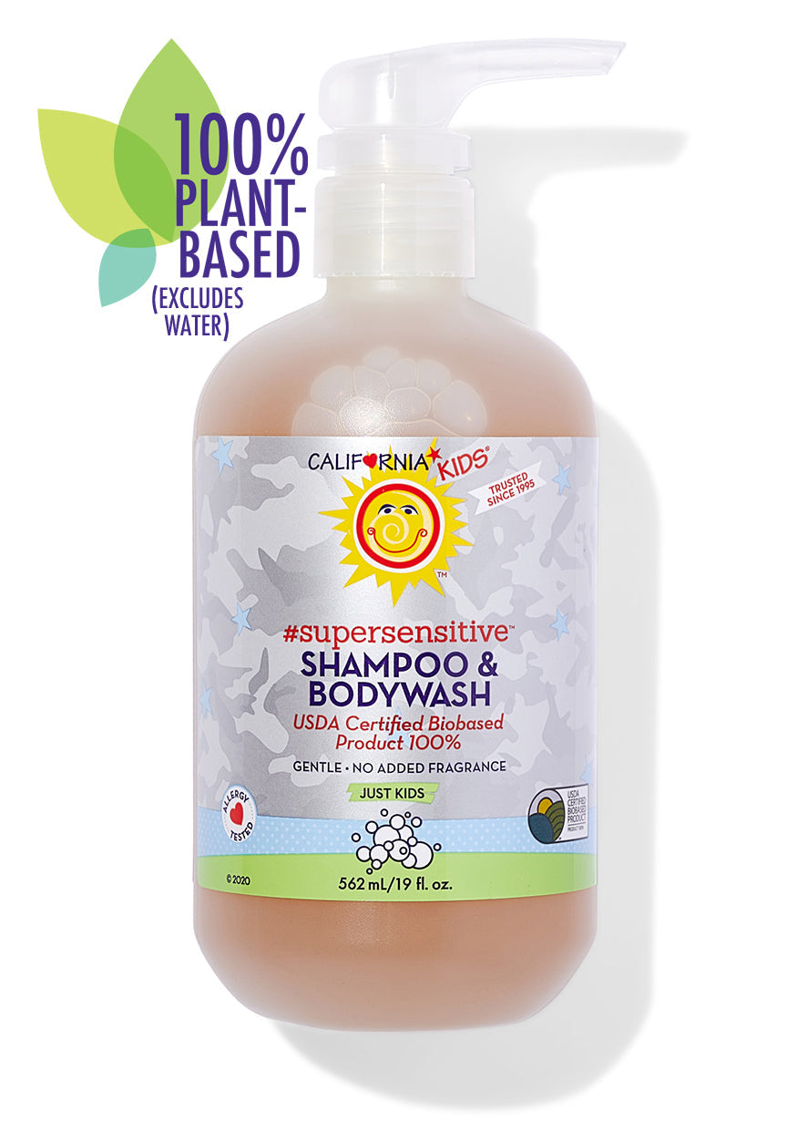 California Kids® #supersensitive™ Shampoo & Bodywash