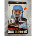 KING.J extra long 40 inch silky du-rag in solid colors for streetwear styling