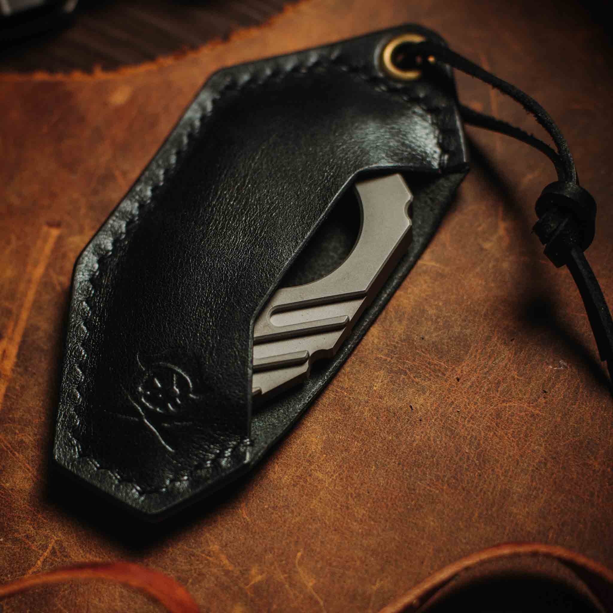 Pharaoh Bottle Opener Holder - King’s Pocket | Leather Case | Pharaoh Accessory