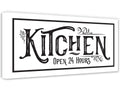 Kitchen Open 24 hrs - Canvas