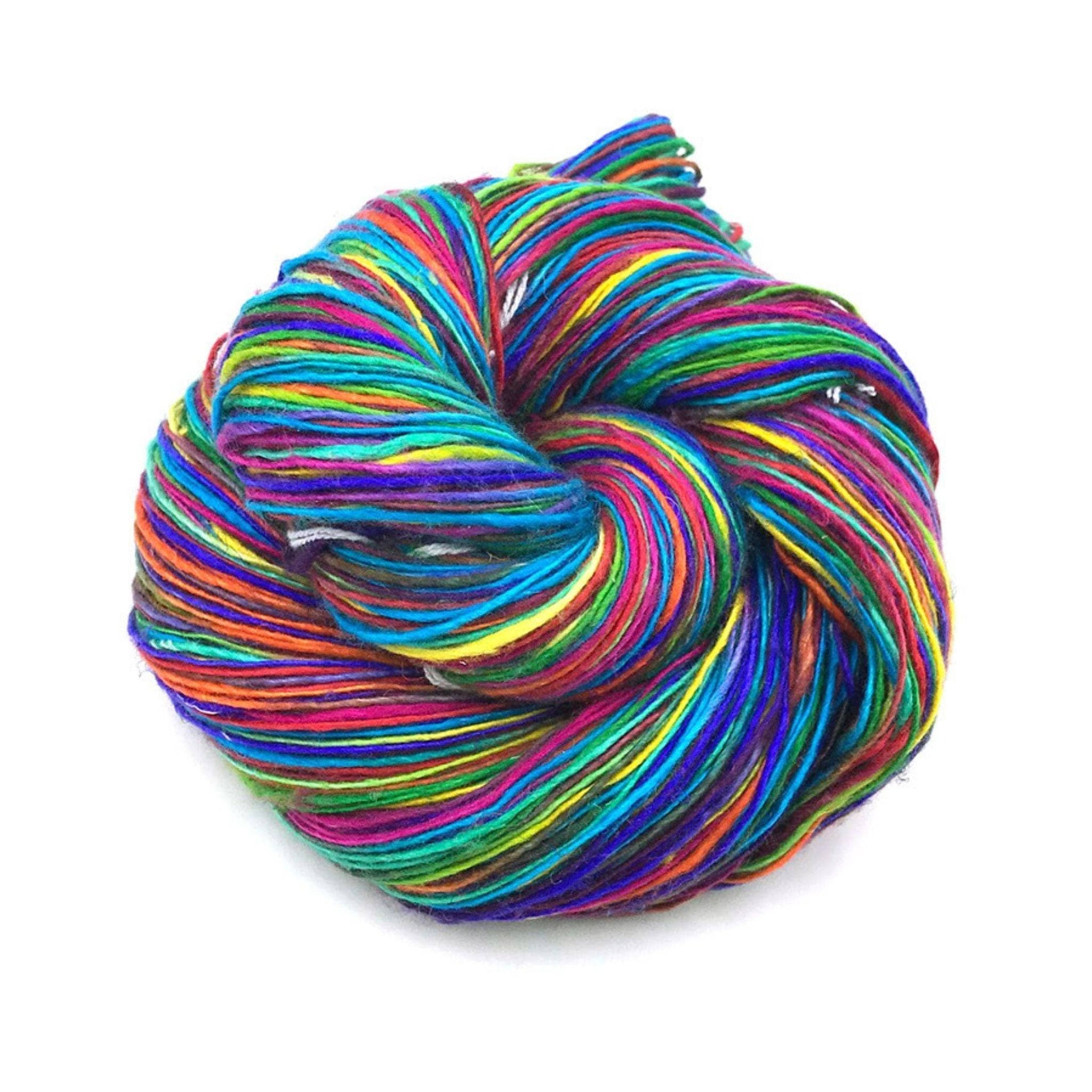 Andina Scarf Crochet Kit - Flowing Abstract Silk Wrap