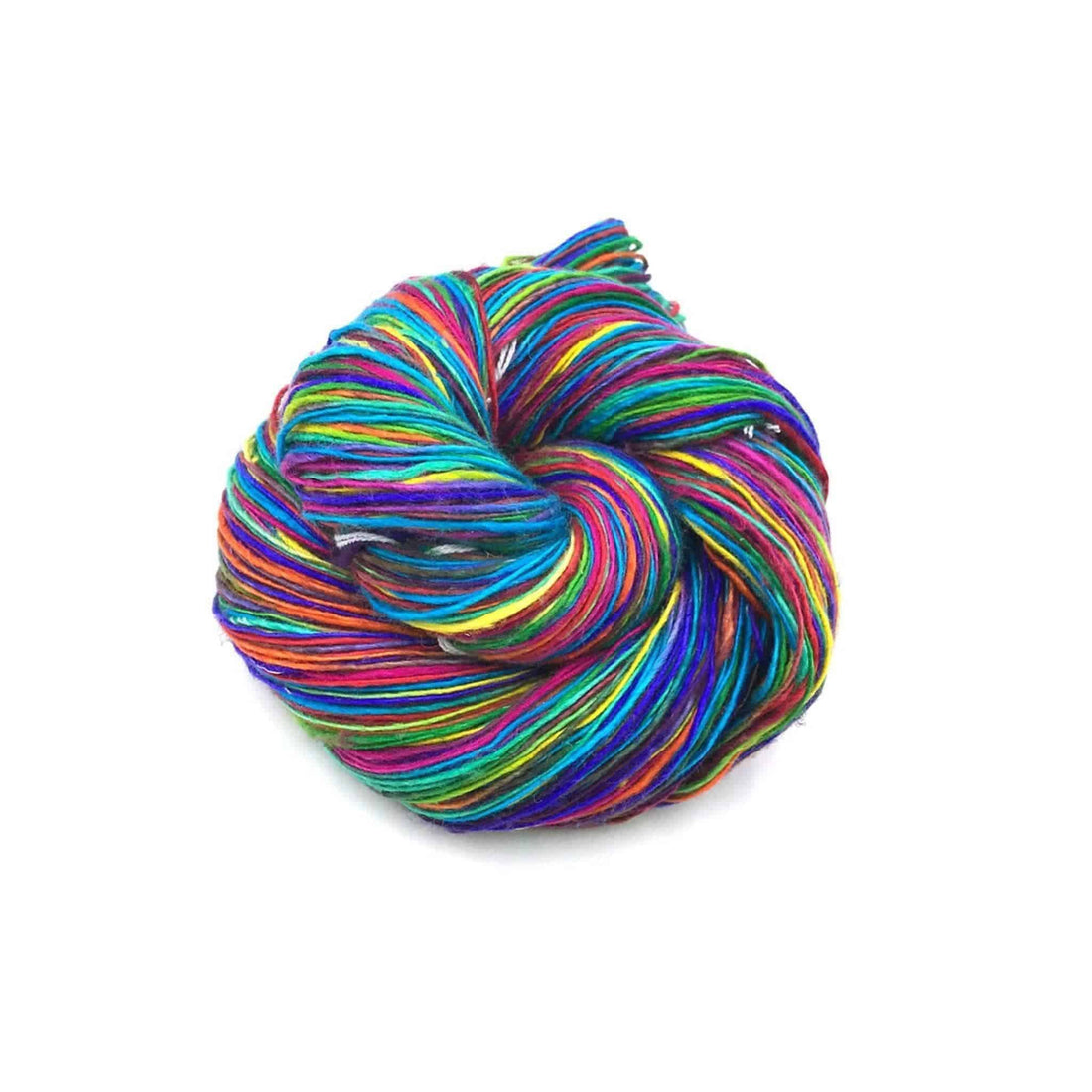 Fernweh Shawl Knitting Kit - Bohemian Multi-Color Craft Project