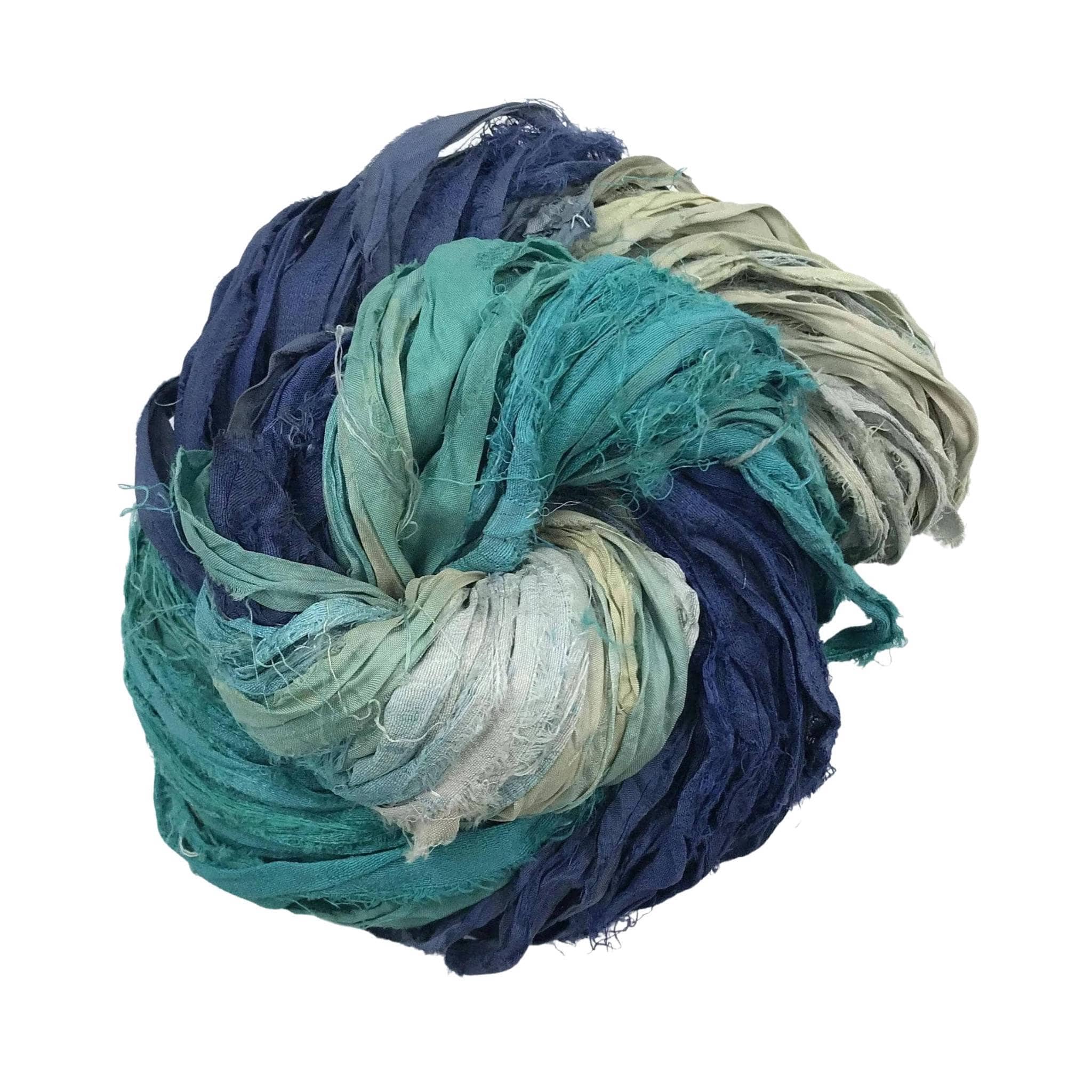 Hidden Heart Bag Crochet Kit with Recycled Sari Silk