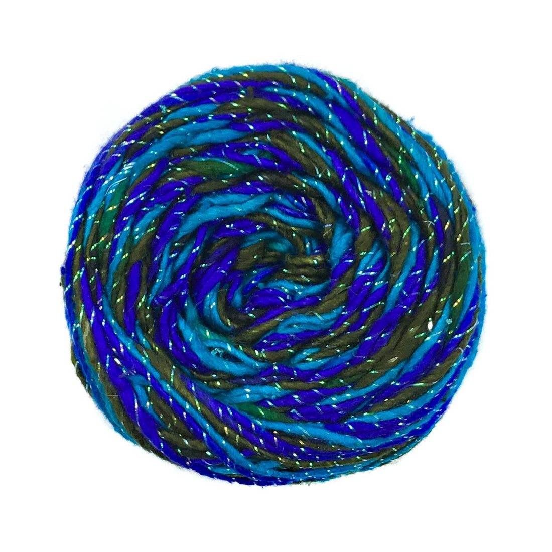 Mystic Mountain Shrug DIY Knitting Kit with Roving Silk Yarn