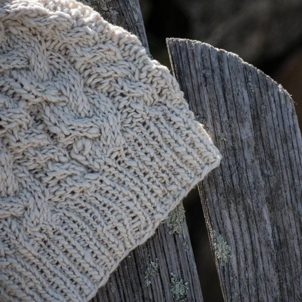 The Magnolia Winter Knit Beanie – Cozy Cable Knit DIY Craft Kit