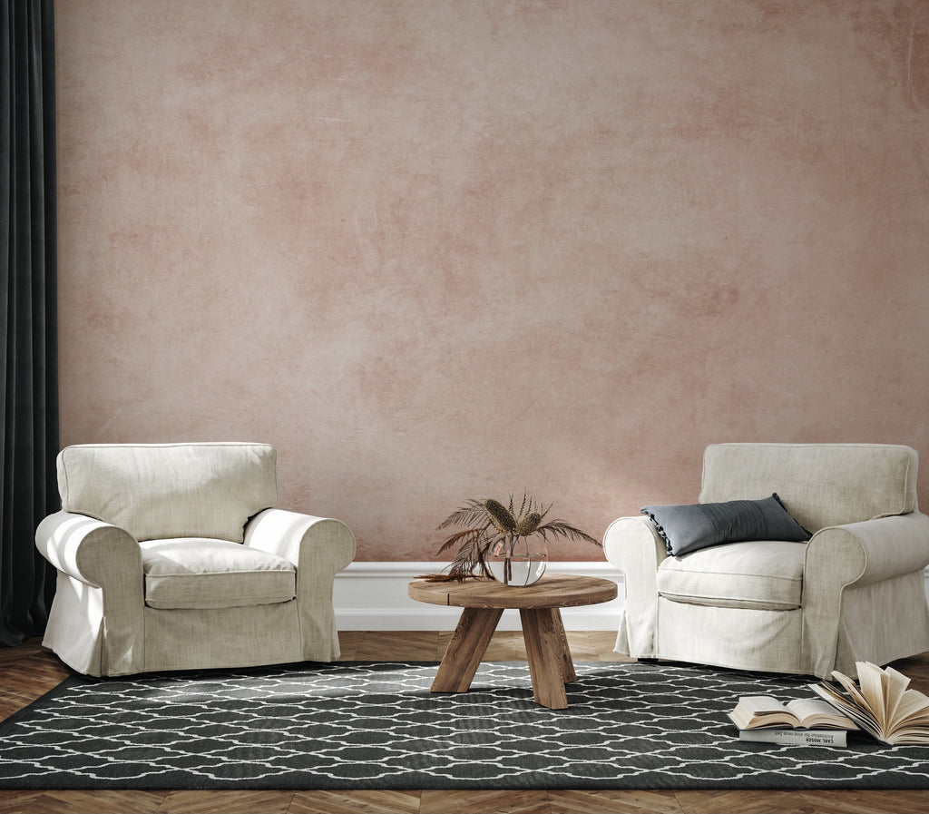 Edward Minimalist Wallpaper in Sand and Beige Modern Organic