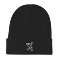 Blue Anchor Embroidered Beanie