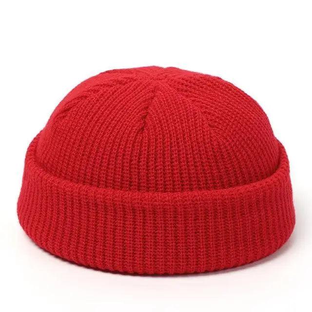 Unisex Knitted Brimless Beanie Fisherman Sailor Cap