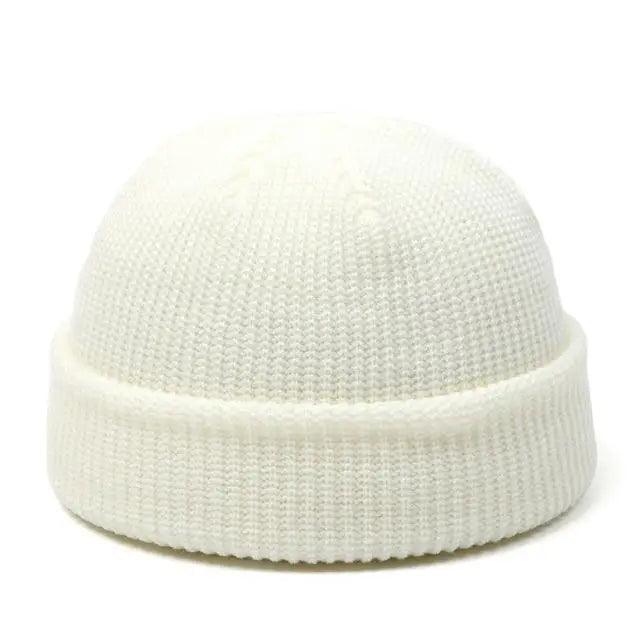 Unisex Knitted Brimless Beanie Fisherman Sailor Cap
