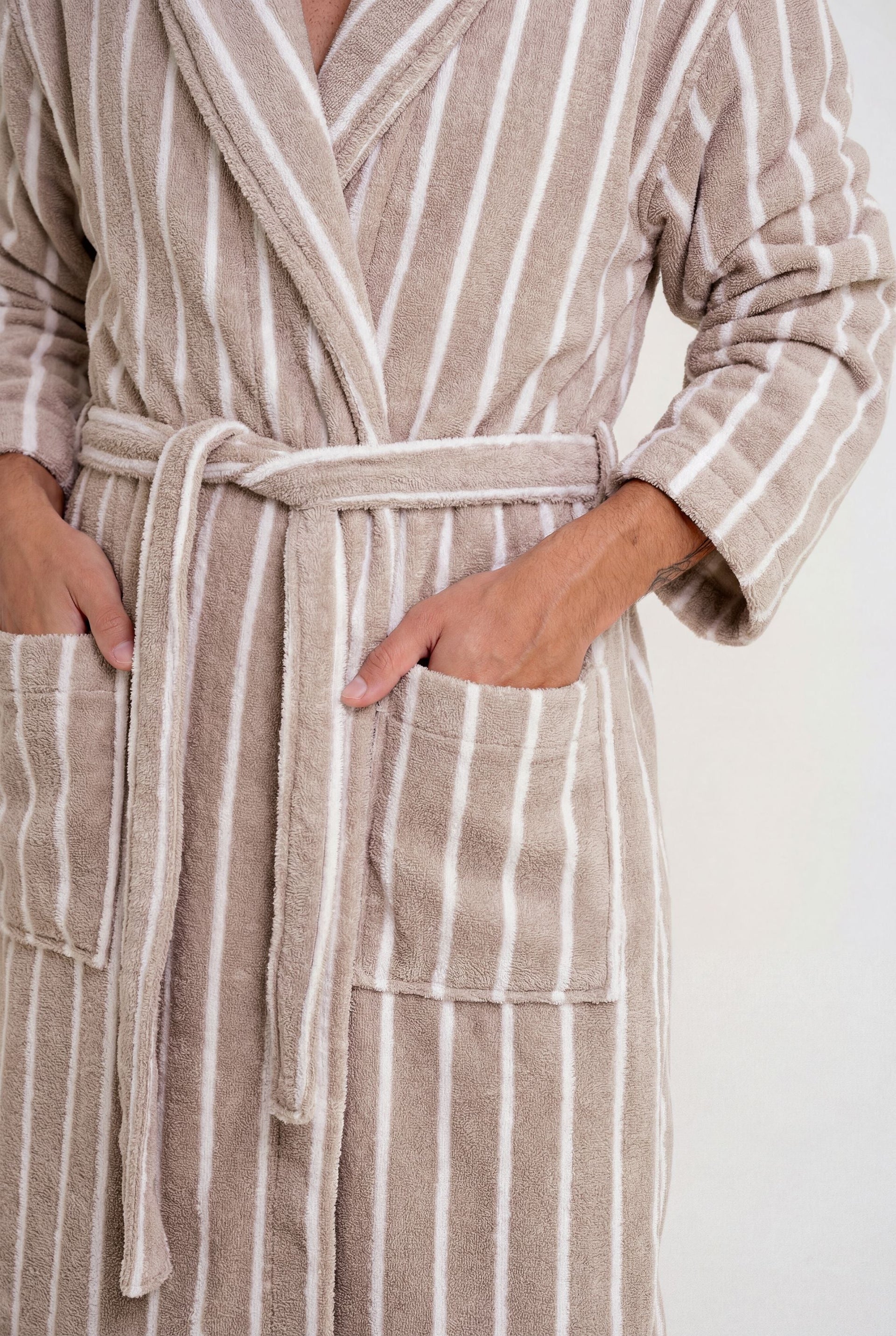 Ultraplush Australian Cotton Bathrobe with Hood and Pockets - Image 24