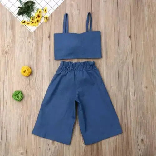 Denim Women's Shirt Set (Shirt Outfit)